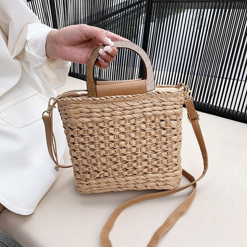 Aloha Straw Bag