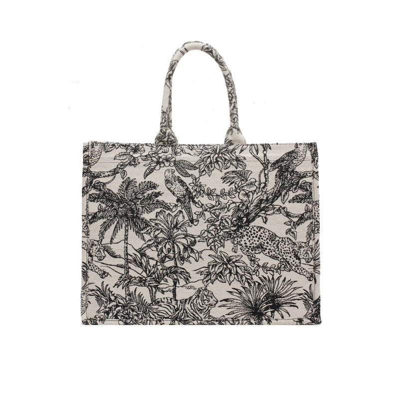 Jacquard Tote Bag