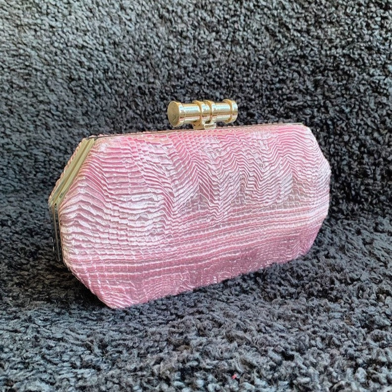 Textured Fabric Clutch