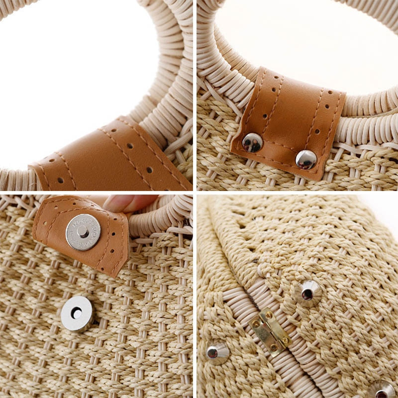 Moon Bay Straw Bag