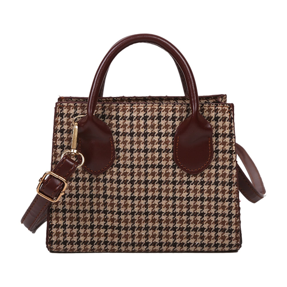 Mini Retro Plaid Bag