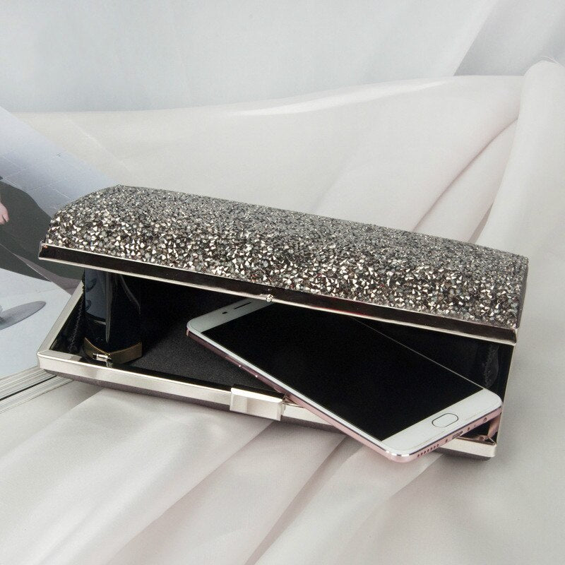 Rhinestone Clutch Bag