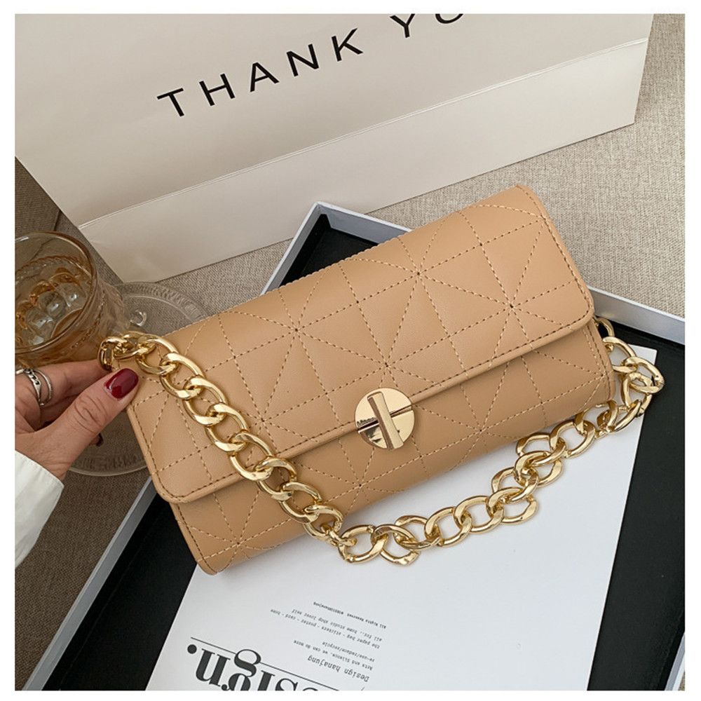 Envogue Envelope Bag with Chunky Chain