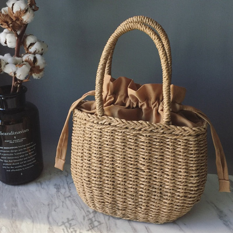 Celine Straw Bag