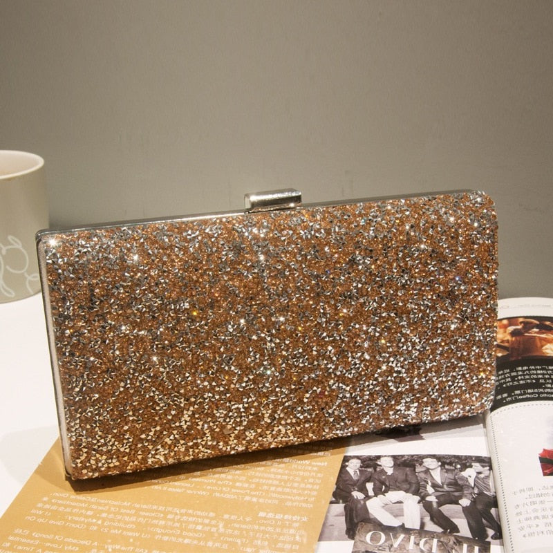 Rhinestone Clutch Bag